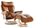 Ekornes Stressless Magic Large Recliner and Ottoman- Ships Free.