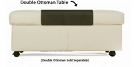 Ekornes Double Ottoman Table- Fits perfectly on your Stressless Double Ottoman.