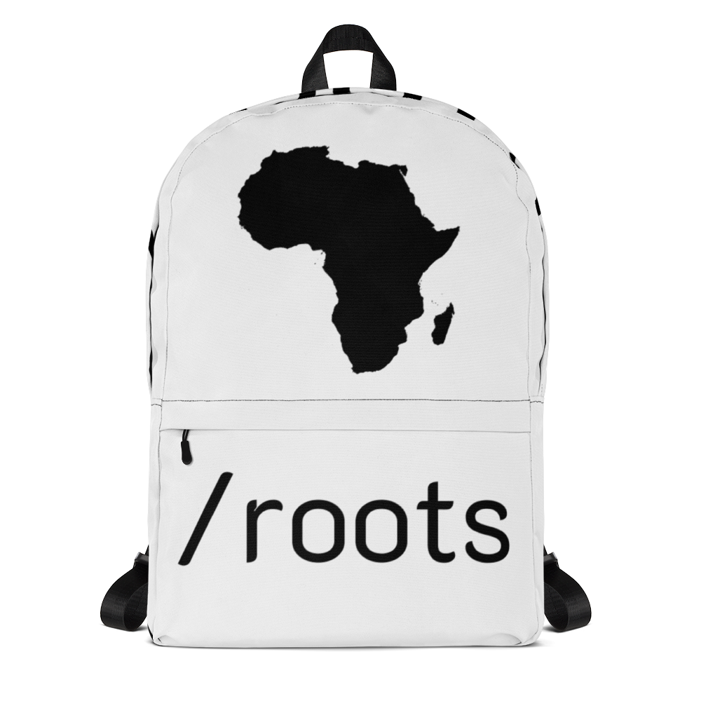 roots black backpack