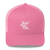 Rocky Point Park White LogoTrucker Cap