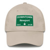 Downtown Newport Exit Cotton Cap
