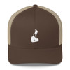 Block Island White Logo Trucker Cap