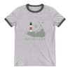 Sankaty Head Lighthouse Ringer T-Shirt