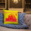 Rocky Point Park Yellow Premium Pillow