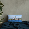 Beavertail Lighthouse Basic Pillow