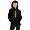 Rocky Point Park Free Fall Green/Yellow Logo Unisex Hoodie