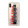 Rocky Point Park Free Fall Red/Black Logo Liquid Glitter Phone Case