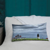 Point Judith Lighthouse Premium Pillow