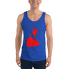 Block Island Red Logo Unisex Tank Top