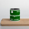 Narragansett Exit Mug with Color Inside