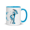 Rocky Lobster Blue Mug