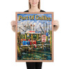Port Of Galilee Framed poster