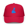 Block Island Aqua Logo Foam trucker hat