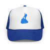 Block Island Aqua Logo Foam trucker hat