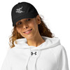 Rocky Point Park White Logo Under Armour® dad hat