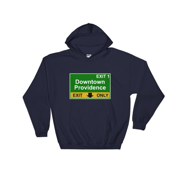 Downtown Providence Exit Hooded Sweatshirt