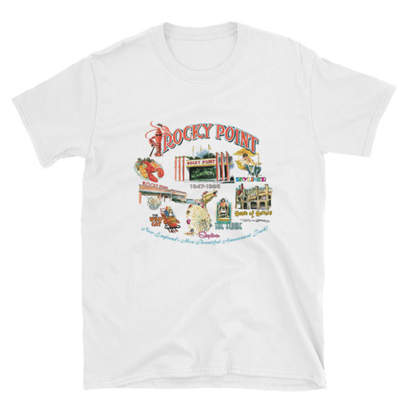 "Rocky Point Memories" Short-Sleeve Unisex T-Shirt by Frank Galasso