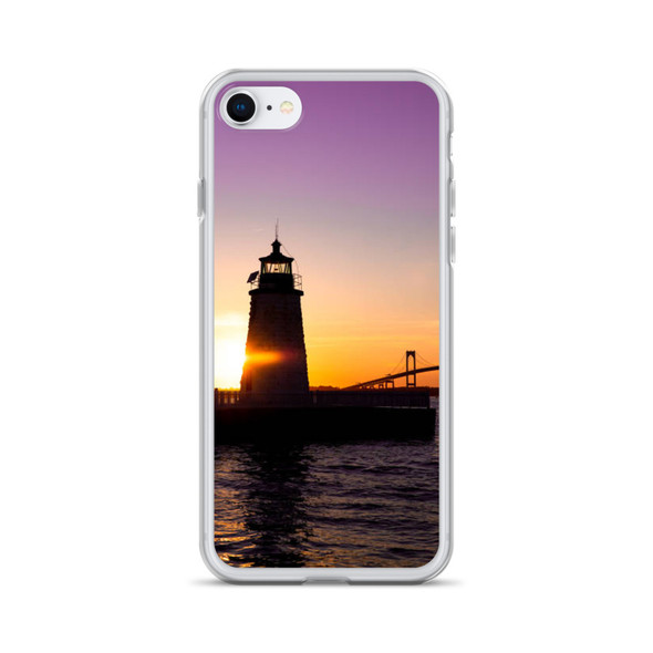 Goat Island Lighthouse iPhone Case