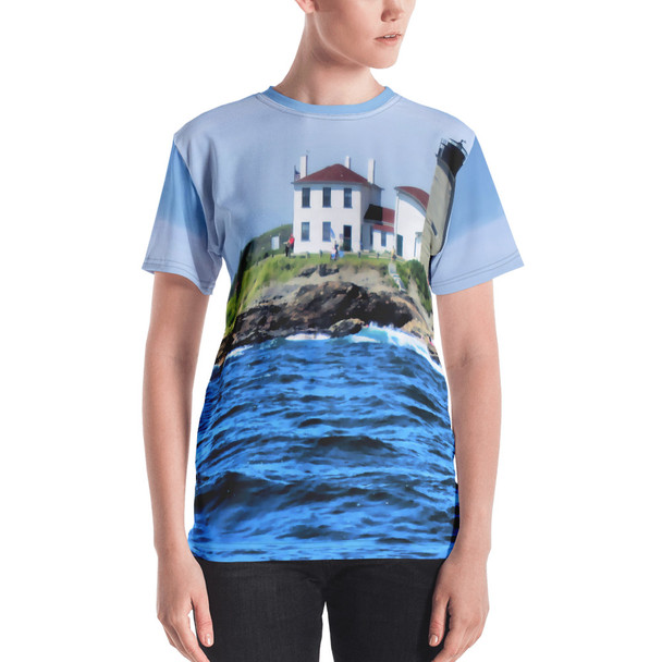 Beavertail Lighthouse Women's T-shirt