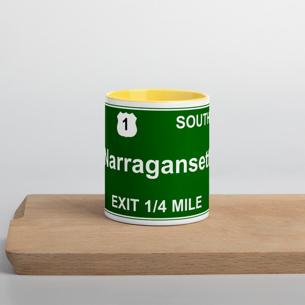 Narragansett Exit Mug with Color Inside