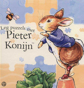 Leg puzzels met pieter konijn