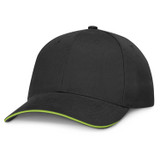 Black/Bright Green