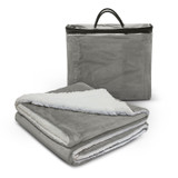Custom branded Oslo Luxury Blanket - promotional merchandise with logo printing available in Australia