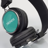 Custom branded Opus Bluetooth Headphones - promotional headphone with logo printing available in Australia
