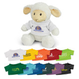 Custom branded Lamb Plush Toy - promotional product with logo printing available in Australia