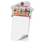 Magnetic House Memo Pad - A7