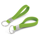 Silicone Key Ring - Debossed