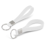 Custom branded Silicone Key Ring - Embossed - promotional product with logo printing available in Australia