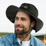 Oilskin Wide Brim Hat
