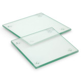 Venice Glass Coaster - Set of 2 - Square - Full Colour