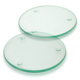 Venice Glass Coaster - Set of 2 - Round - Full Colour