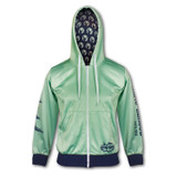 Custom Womens Sports Zipped Hoodie