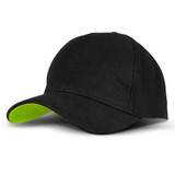 Black/Bright Green