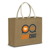 Modena Starch Jute Tote Bag