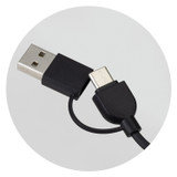Bamboo Triple Connector Cable