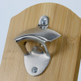 NATURA Bamboo Wall Mounted Bottle Opener