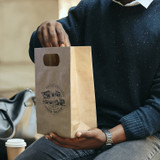 Medium Die Cut Paper Bag Portrait