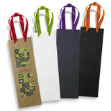 Champagne Ribbon Handle Paper Bag