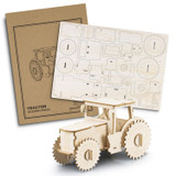 BRANDCRAFT Tractor Wooden Model