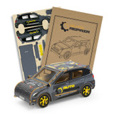 BRANDCRAFT Hatchback Car Wooden Model