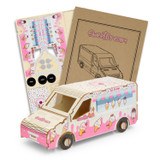 BRANDCRAFT Van Wooden Model
