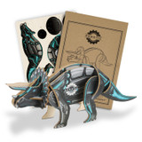 BRANDCRAFT Triceratops Wooden Model