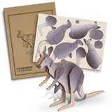 BRANDCRAFT Kangaroo Wooden Model