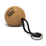 Cork Floating Key Ring - Round
