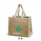 Lumi Jute Cooler Bag