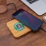 <p>Charge your phone with a natural twist thanks to the Trafalgar Bamboo Charging Dock. Simply plug it in and place a compatible device on top, no cables are needed. It works with most newer models from Apple, Samsung, LG and Google. Be mindful of any metal accessories, as they can cause overheating. Always follow the safety instructions included with the product.</p>
<p>Product details:</p>
<p>• Dimensions: 92mm L x 92mm W<br />
• Packaging: White cardboard box</p>
